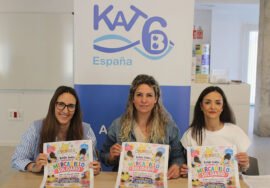 Presentación del mercadillo solidario.