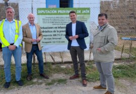 Visita a las obras en Torreperogil.