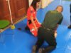 Entrenamiento en reanimación cardiopulmonar.
