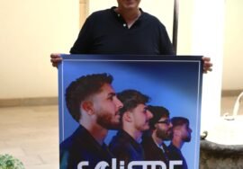 Presentación del concierto del grupo Salistre en Úbeda.