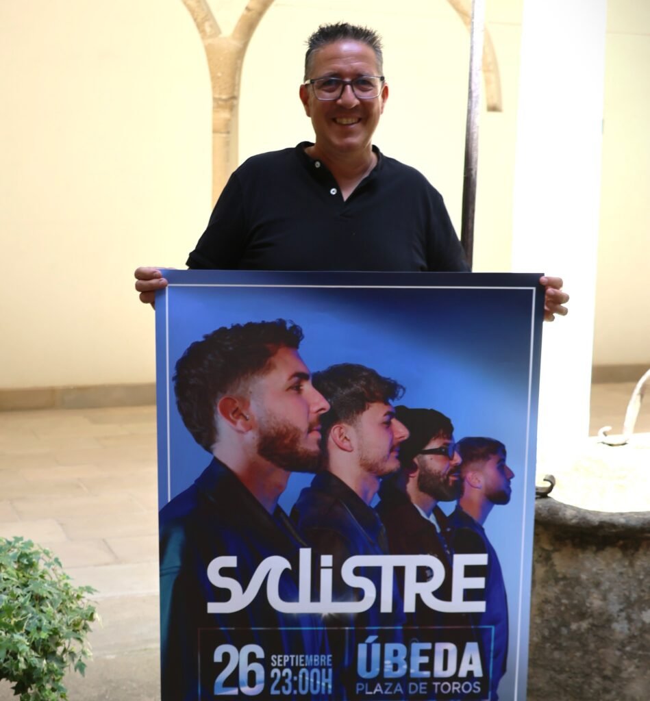 Presentación del concierto del grupo Salistre en Úbeda.