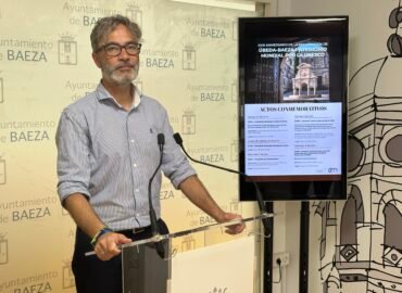 Presentación de los actos conmemorativos de la declaración de Baeza como Patrimonio Mundial.
