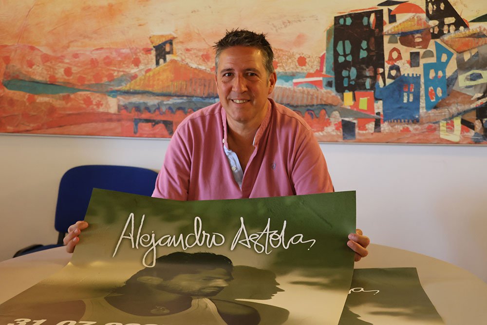 Presentación del concierto de Alejandro Astola.
