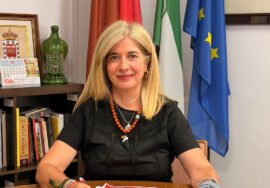 La alcaldesa de Úbeda, Antonia Olivares.