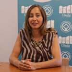 La Concejala de Cultura, Elena Rodríguez, tras su intervención.