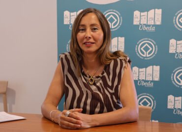 La Concejala de Cultura, Elena Rodríguez, tras su intervención.