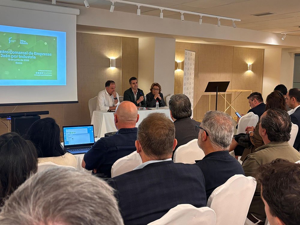 Imagen del VI Encuentro Comarcal de Empresas 'Jaén por Industria'
