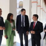 Víctor Torres, Ángeles Férriz, Juan Latorre, Francisco Reyes y Ángeles Díaz. / PSOE Jaén.