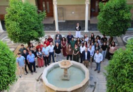 Participantes en el workshop de la UNIA en Baeza.