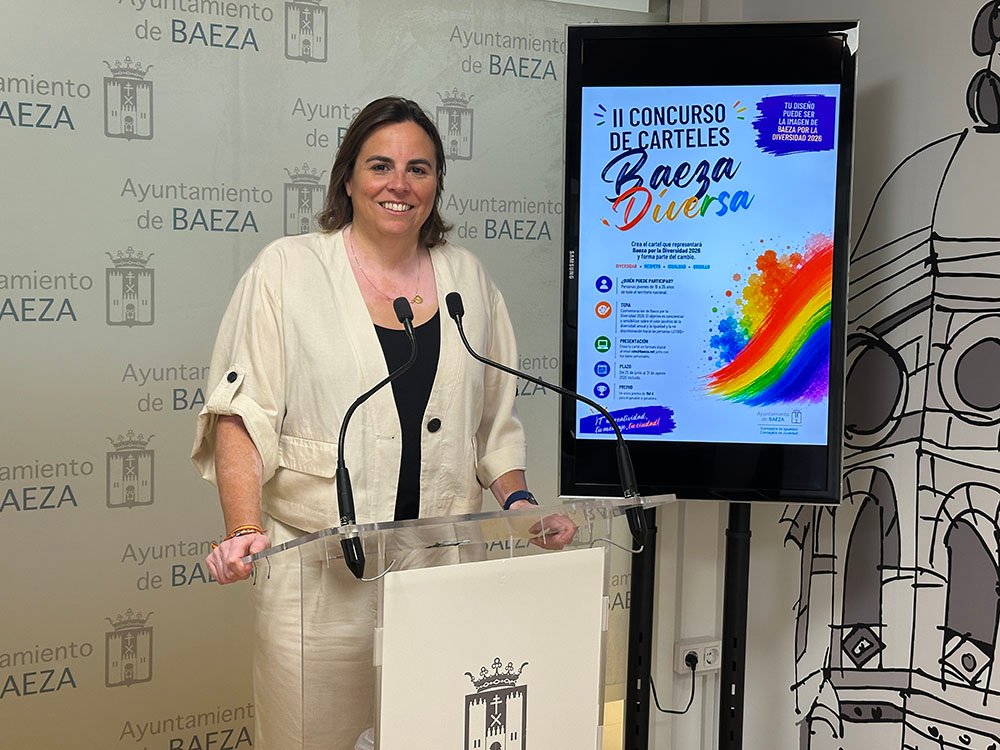 Presentación del concurso del cartel anunciador Baeza por la Diversidad 2026.