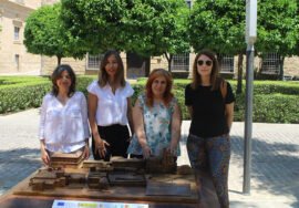 Una maqueta táctil acerca el patrimonio de Úbeda a personas con discapacidad visual