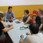 Reunión de trabajo entre la Junta de Andalucía y el Ayuntamiento en El Donadío.