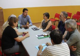 Reunión de trabajo entre la Junta de Andalucía y el Ayuntamiento en El Donadío.