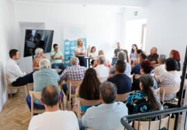 Reunión informativa con los vendedores del Mercado de Abastos de Úbeda.