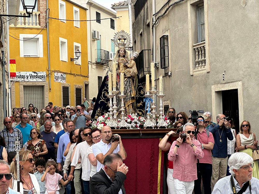 Visita de Santa María del Alcázar a los diferentes municipios y anejos que conforman la comarca de La Loma