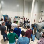 Asistentes al curso de mantenimiento y optimización de Almazaras en Almendral, Badajoz.