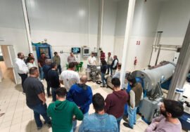 Asistentes al curso de mantenimiento y optimización de Almazaras en Almendral, Badajoz.