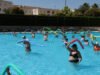 Una de las actividades celebradas en la piscina municipal.