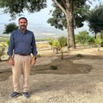 Labores de mejora y embellecimiento del acceso a Baeza desde Jaén.