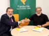 Presentación del acuerdo entre Fundación Caja Rural de Jaén y Asociación Cristóbal Cruz