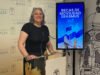 Ginesa López, concejal de Educación, presenta las becas de movilidad Eramus.