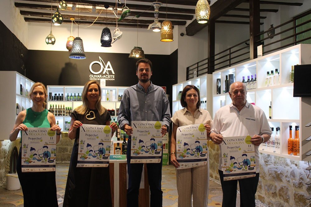 Presentación del concurso 'PequeChef del AOVE'.