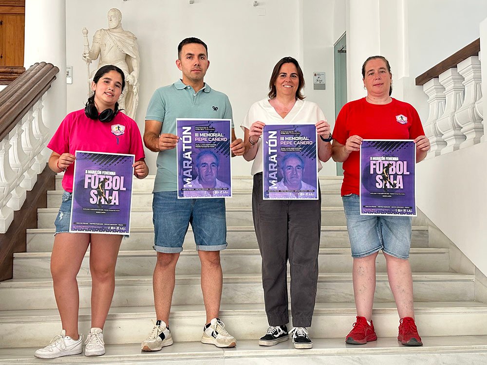 Presentación del Torneo Open de Fútbol Sala ‘Ciudad de Baeza’ y la II Maratón Femenina.