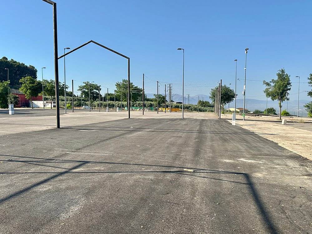 Recinto ferial acondicionado.