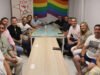 El secretario general del PSOE de Jaén, Juan Latorre, en la reunión con el PSOE de Baeza.
