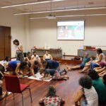 Uno de los cursos de Escuela de Teatro de la UNIA.