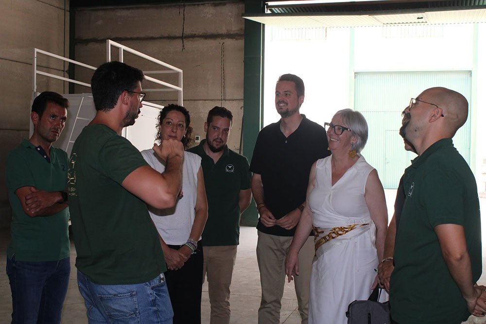 Visita a la cooperativa Marango Drones