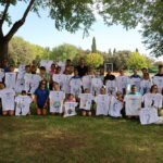Visita al campamento impulsado por ASODIA.