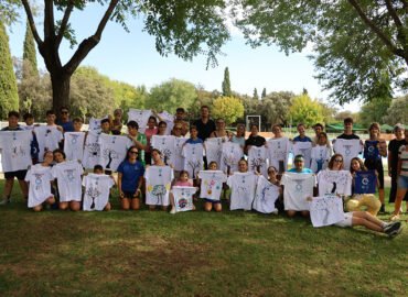 Visita al campamento impulsado por ASODIA.
