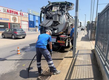 limpieza y desinfección de imbornales.