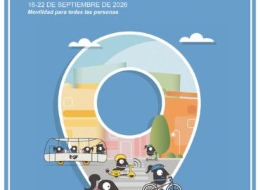 Cartel de la Semana de la Movilidad en Úbeda.