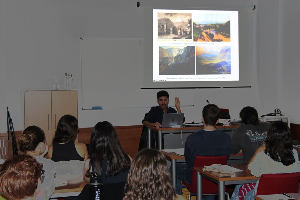 Una de las sesiones de la microcredencial sobre proyectos de paisaje cultural.
