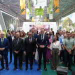 Autoridades en la inauguración de Tierra Adentro e Ibercaza