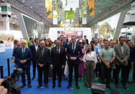 Autoridades en la inauguración de Tierra Adentro e Ibercaza