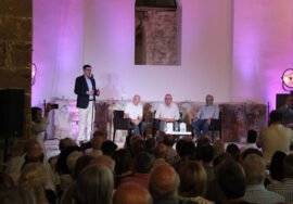 Presentación de las obras de Antonio Muñoz Molina y José Luis Villacañas Berlanga.