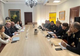 Reunión para coordinar el dispositivo de seguridad y control laboral en la campaña de aceituna en Jaén