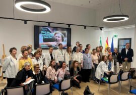 Acto por el Día Mundial contra el Cáncer de Mama en el Hospital San Juan de Úbeda.