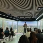 El diputado Francisco Javier Lozano interviene en un acción de promoción turística.