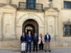 De izquierda a derecha, José M. Gámez, Nicolás Ruiz, Francisco de Asís del Barco, Elena Moreno y Juan Carlos Ruiz.