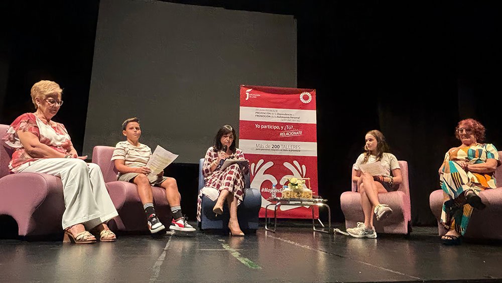 Francisca Medina ha sido la moderadora de la mesa redonda ‘¿Y si quedamos?’