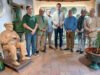 Visita al taller del alfarero ubetense Pablo Tito.
