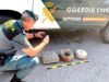 Vista de las tres piezas intervenidas- GUARDIA CIVIL