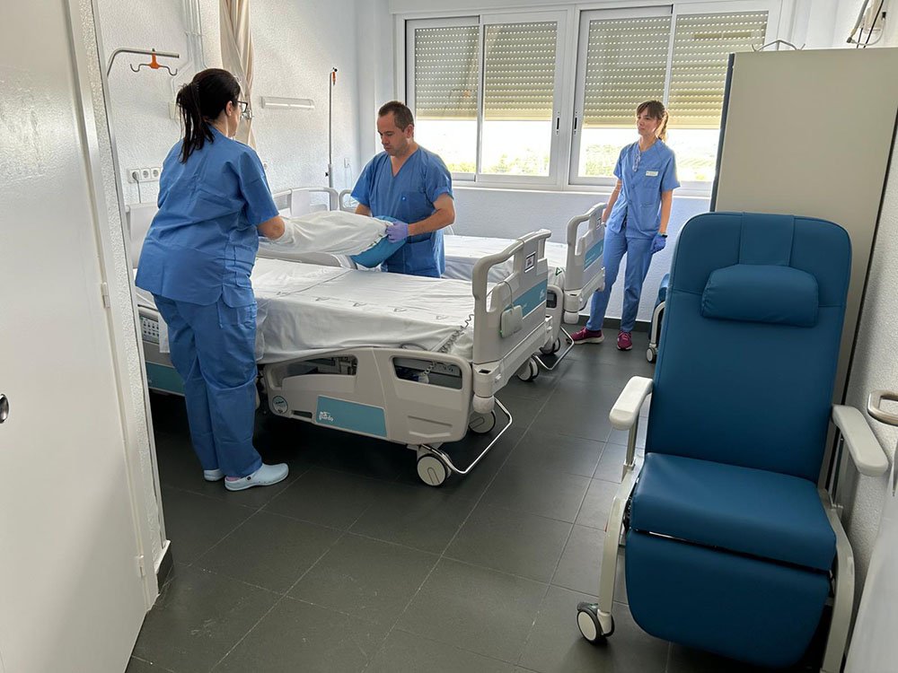 Habitación de la quinta planta del Hospital de Úbeda- JUNTA DE ANDALUCÍA
