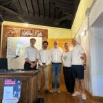 Profesionales del área sanitaria en La Noche Europea de los Investigadores.