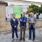 Manuel Fernández durante su visita a Torreperogil- SUBDELEGACIÓN DEL GOBIERNO EN JAÉN