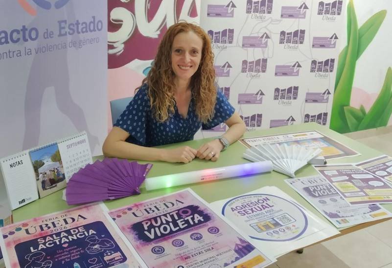 Úbeda refuerza la Feria de San Miguel con un Punto Violeta itinerante, y un espacio de lactancia